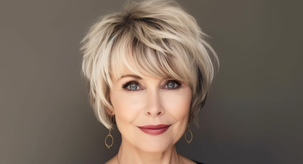 pixie cut coupe cheveux courts femme de 60 ans